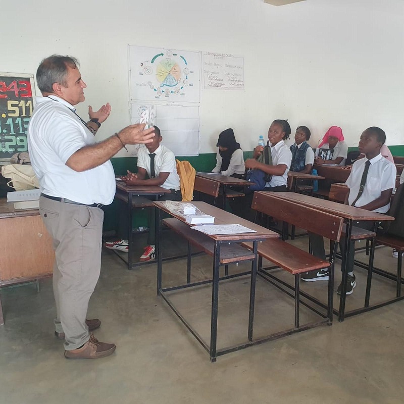 Mabuko Ya Hina dinamiza projeto na Escola Primária Completa Ntwananu