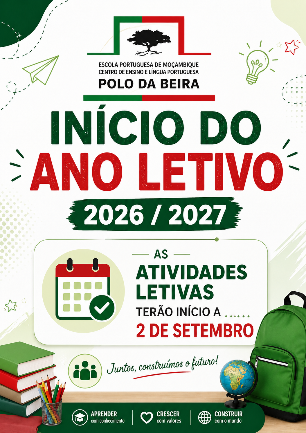 Inicio ano letivo 2627